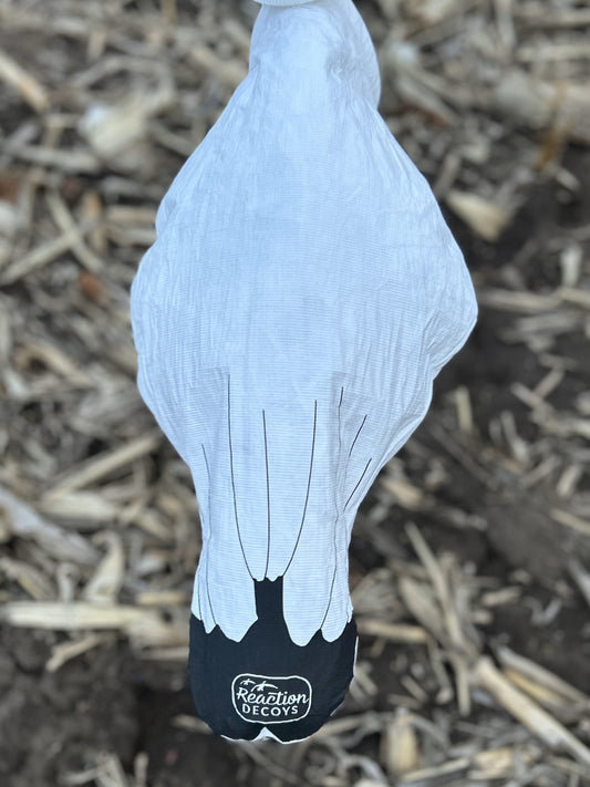 No Head Snow Goose Windsock Decoys